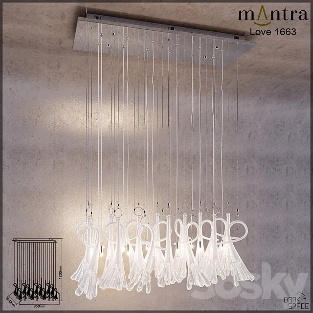 Mantra _ Love 1663 3DS Max Model