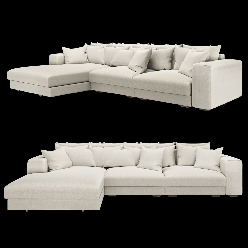 Mantra – Corner sofa Beverly 3ds Max