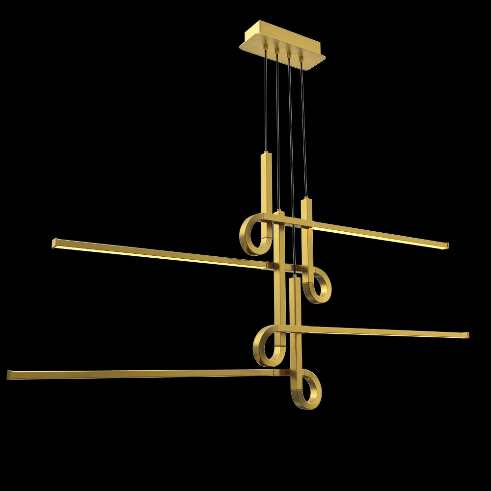 Mantra – Pendant chandelier Cinato 6123 3ds Max