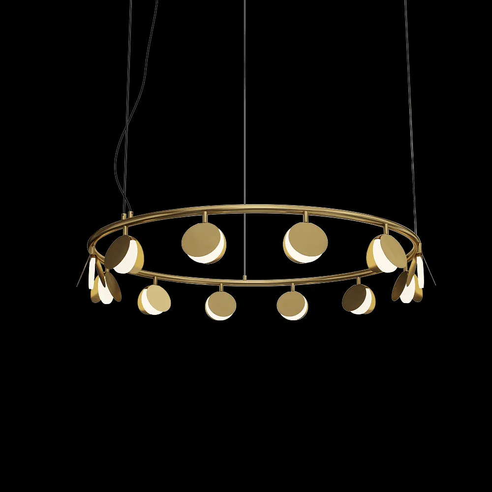 Mantra – Pendant chandelier Shell 7260 3ds Max