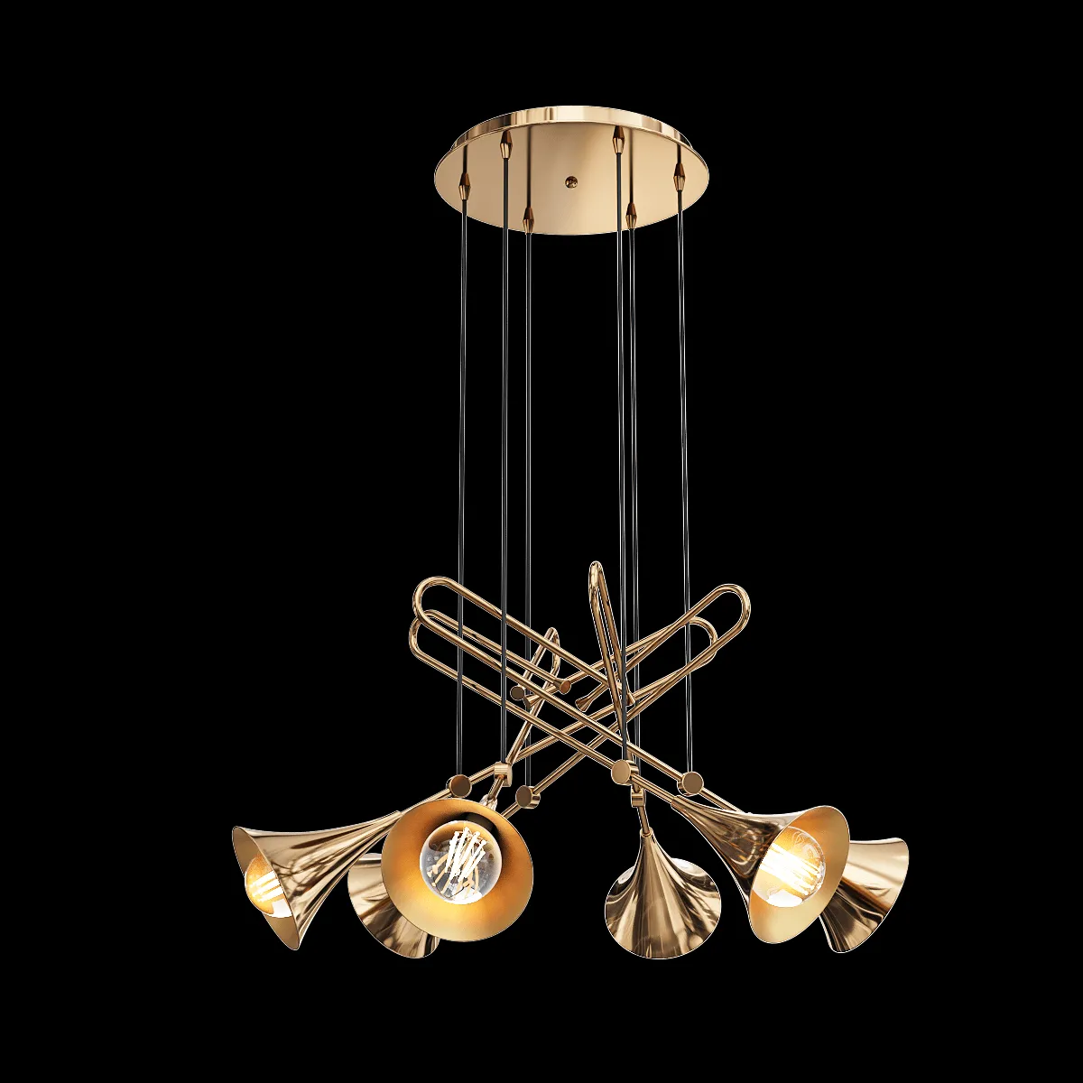 Mantra – Pendant lamp Jazz 5895 3ds Max