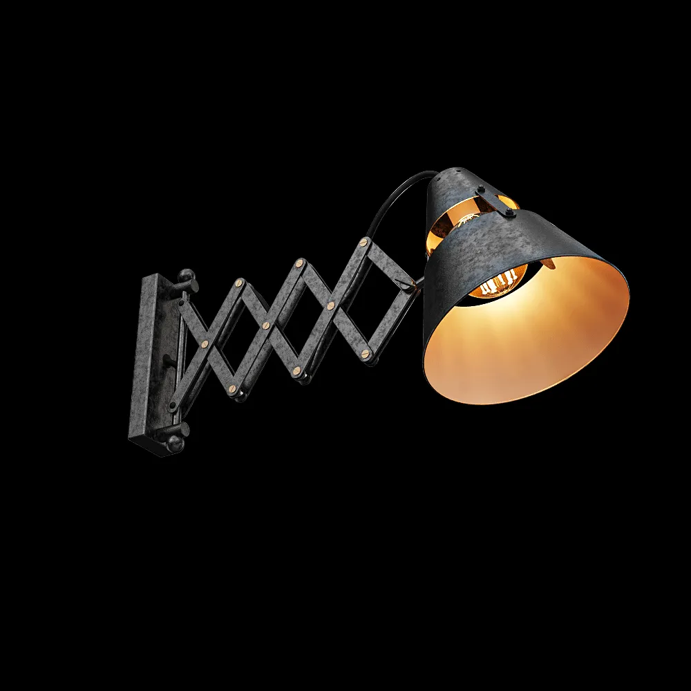 Mantra – Wall lamp Industrial  5444 3ds Max