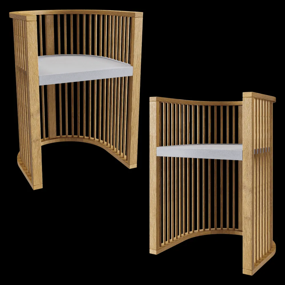 Manual mode – Chair Solea 3ds Max