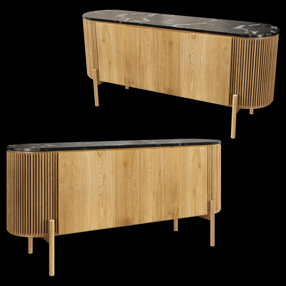 Manual mode – Chest of drawer Forest 3ds Max