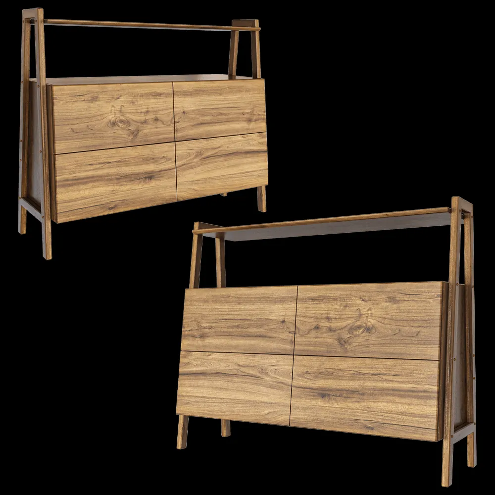 Manual mode – Closed Rack Simple 3ds Max