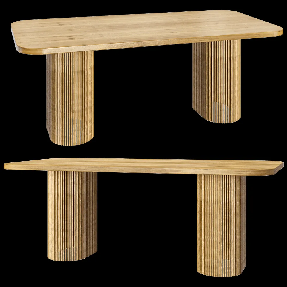 Manual mode – Dining table Arka 3ds Max