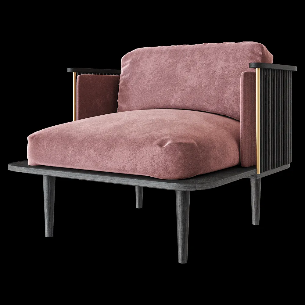 Manual mode – Lounge chair Forest 1 3ds Max