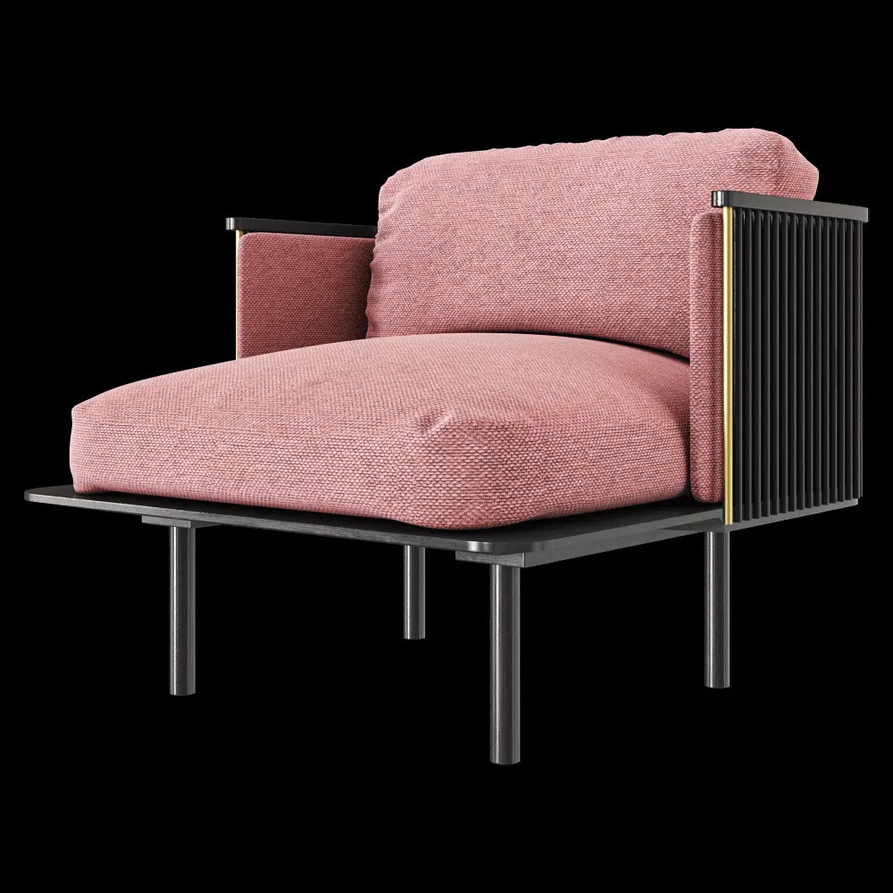 Manual mode – Lounge chair Forest 2 3ds Max