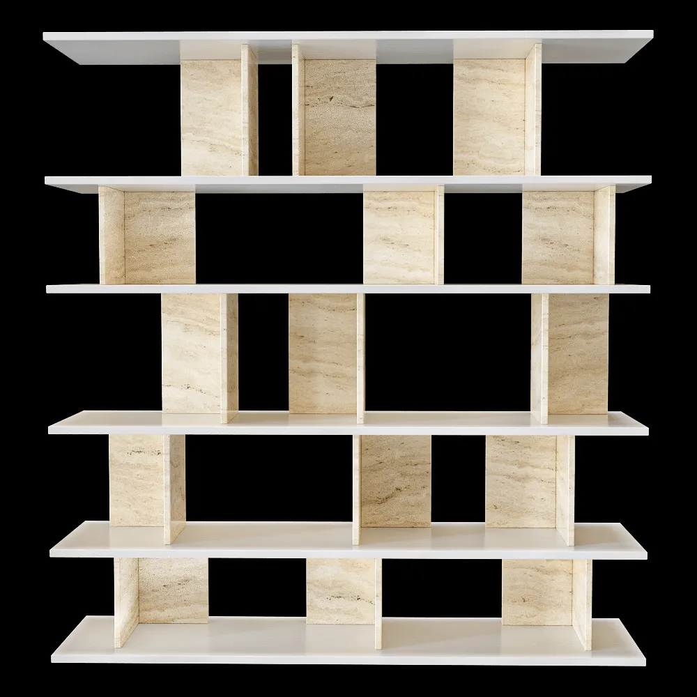 Manual mode – Shelving unit Gold Maze 3ds Max