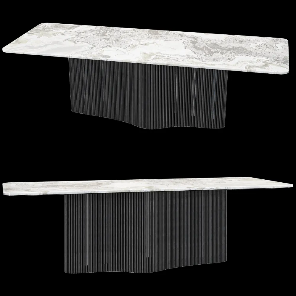 Manual mode – Table Marble Wave 3ds Max