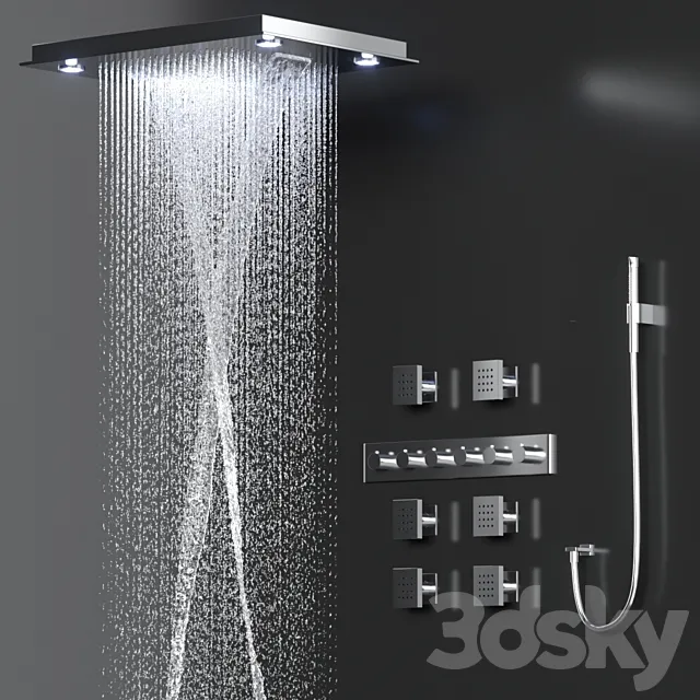 MAOFALZZNA LED Shower 3ds Max