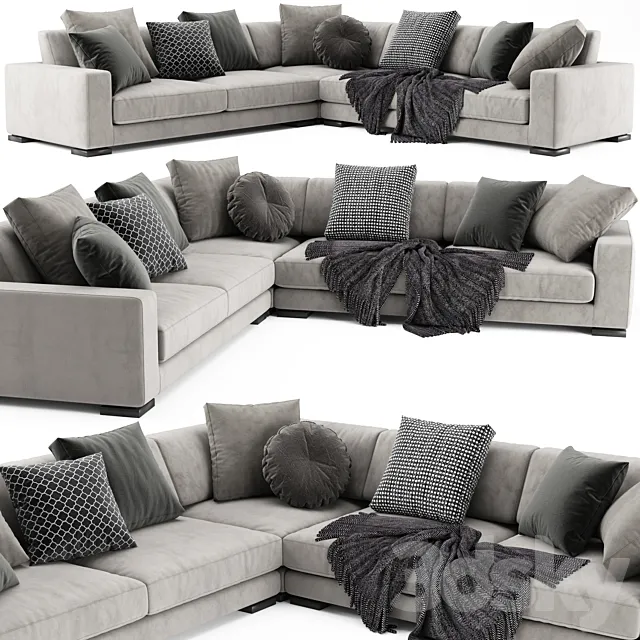 Marac Avana L Shaped 3ds Max