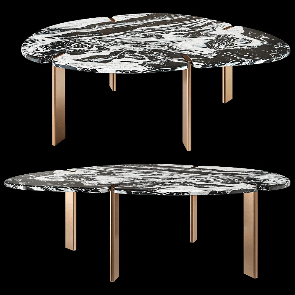Marble Balloon – Coffee table Halys 3ds Max