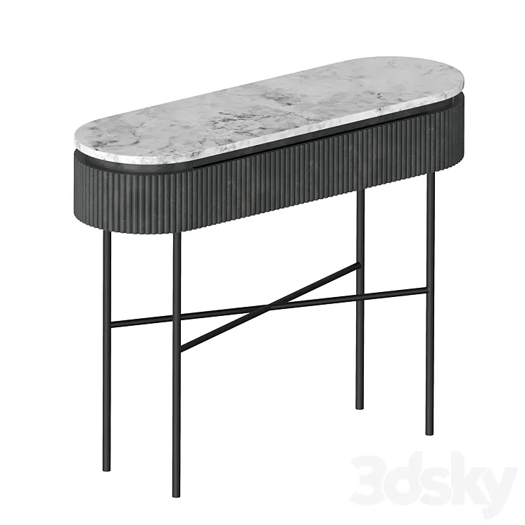 Marble Console 3DS Max