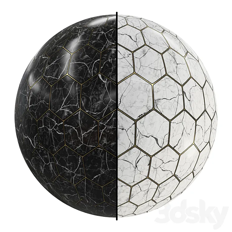 Marble Floor Tile stone FB1 4K 3DS Max