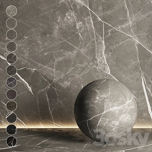 Marble of different shades №12 3ds Max