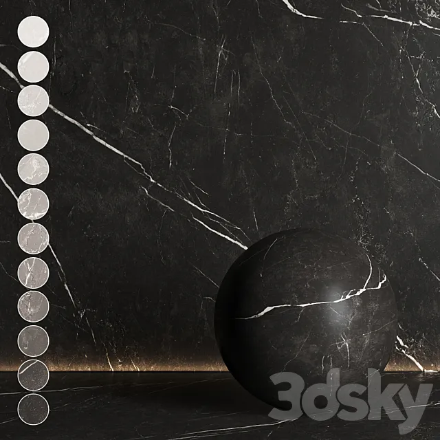 Marble of different shades №17 3DS Max Model