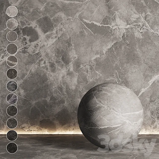 Marble of different shades №4 3ds Max