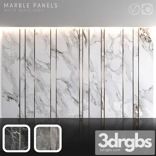 Marble panels 2 3dsmax Download
