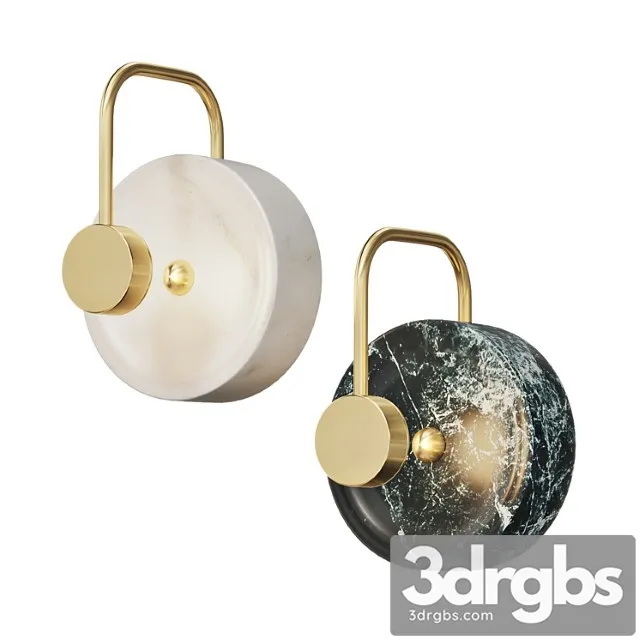 Marble wall lamp gottby 3dsmax Download
