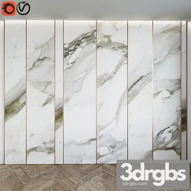 Marble wall panel 3dsmax Download