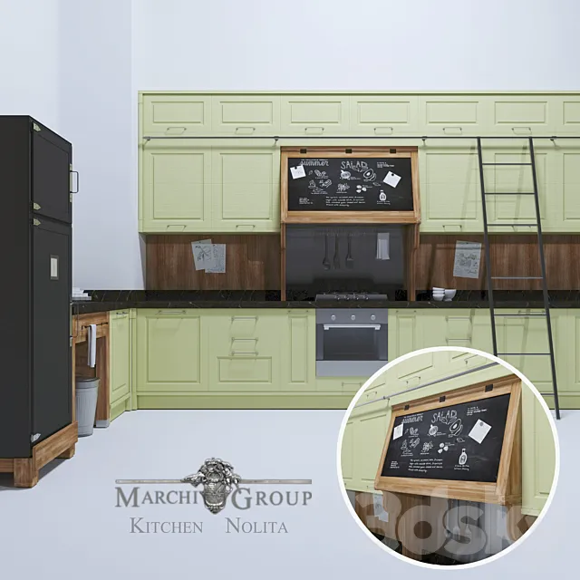 Marchi Group Cucine NOLITA 3ds Max