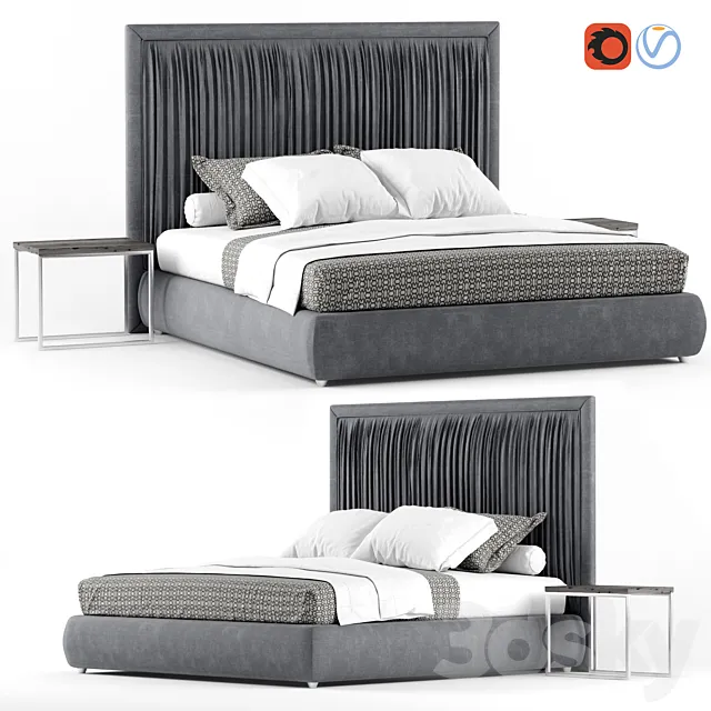 Marelli Spenser bed 3ds Max