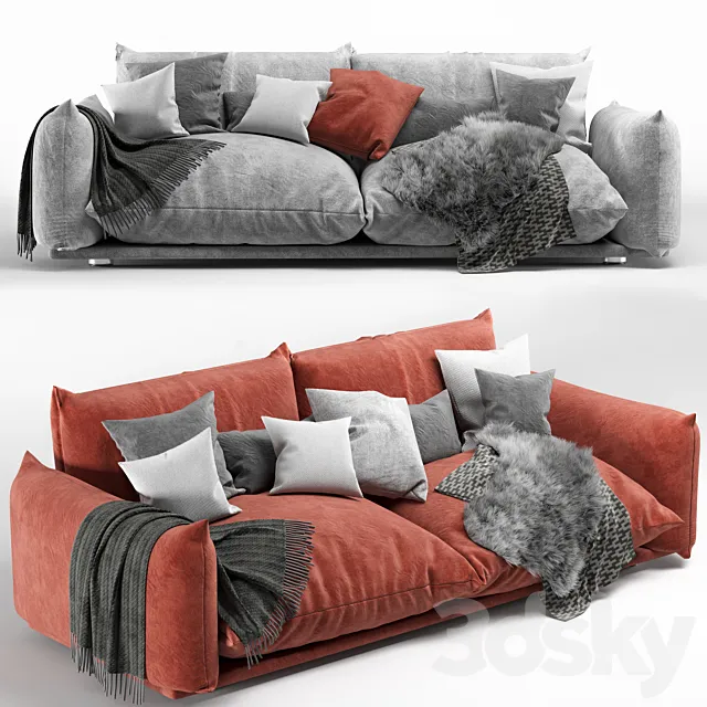 Marenco sofa 02 3DS Max Model