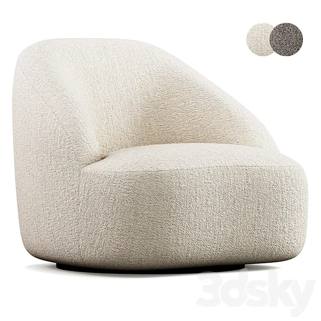 Margas Lounge Chair LC2 3ds Max