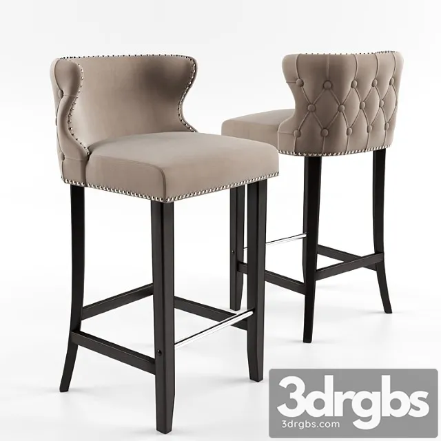 Margonia bar stool 2 3dsmax Download