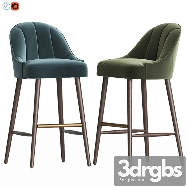 Margot bar stool 2 3dsmax Download