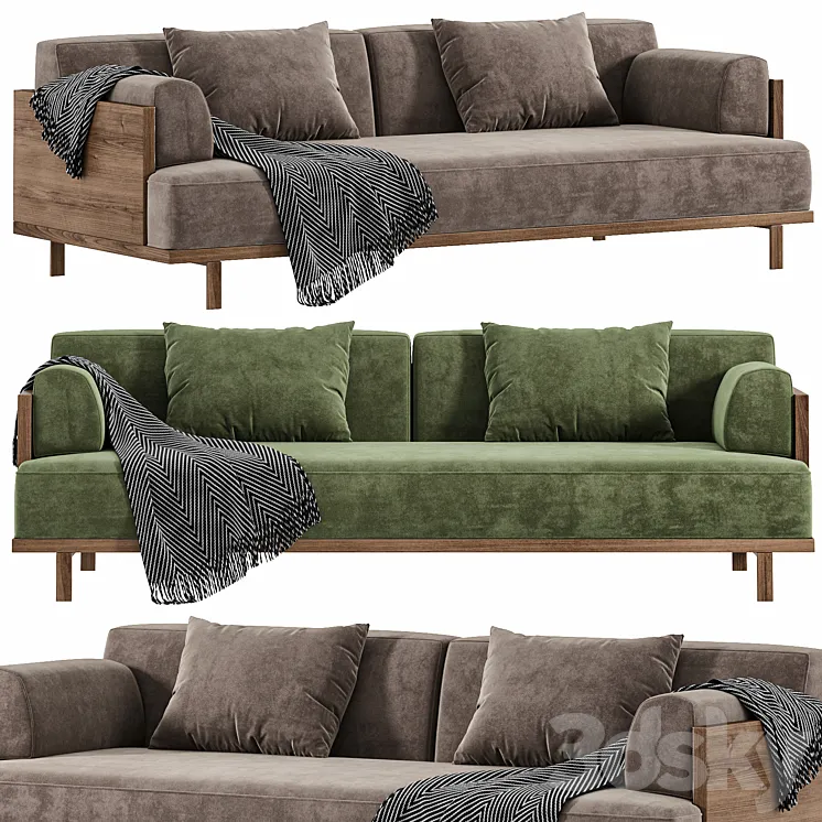 Maria Sofa By Rove Concepts Collection 3DS Max Model