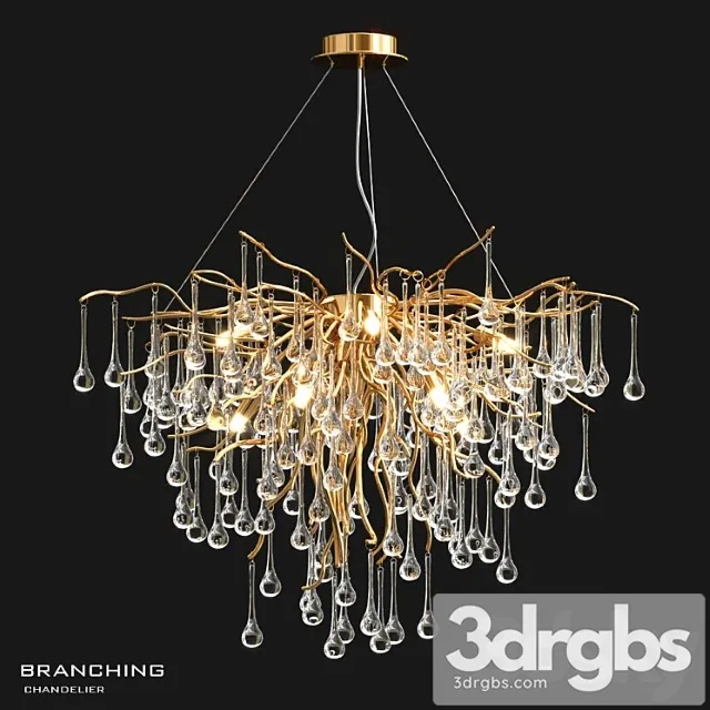 Marian branching chandelier