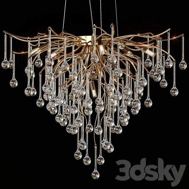 MARIAN by Lampatron D60cm 9 lamps 3ds Max