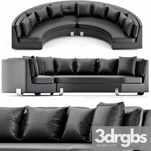 Marie Sectional Sofa By Volpi 1 3dsmax Download