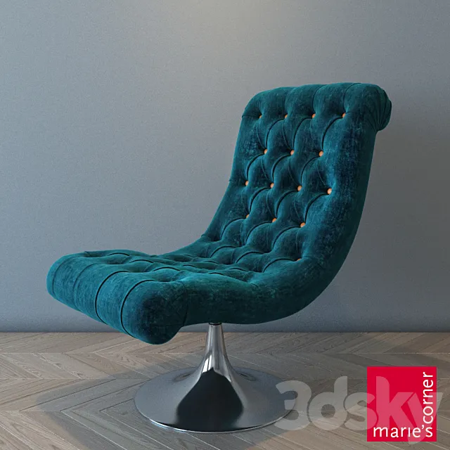 Marie’s Corner BRAZIL armchair 3DS Max Model