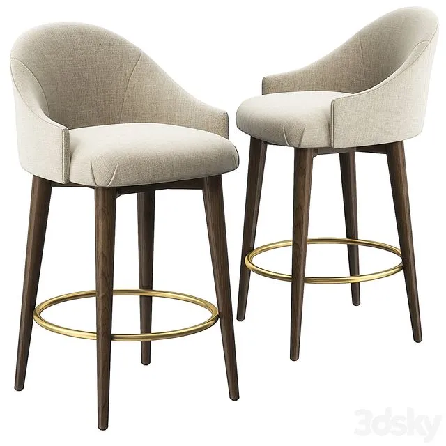 Marilyn barstool 3dsMax Model