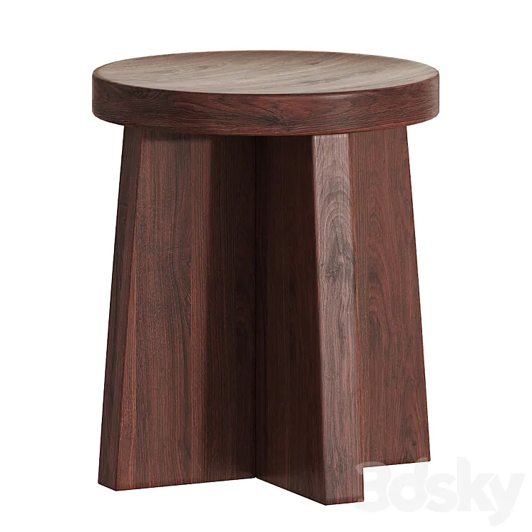 Marin Side Table 3DS Max Model