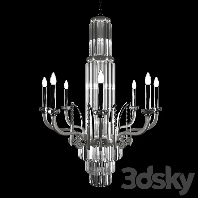 Mariner lighting. Chandelier pendant pen 3DS Max Model