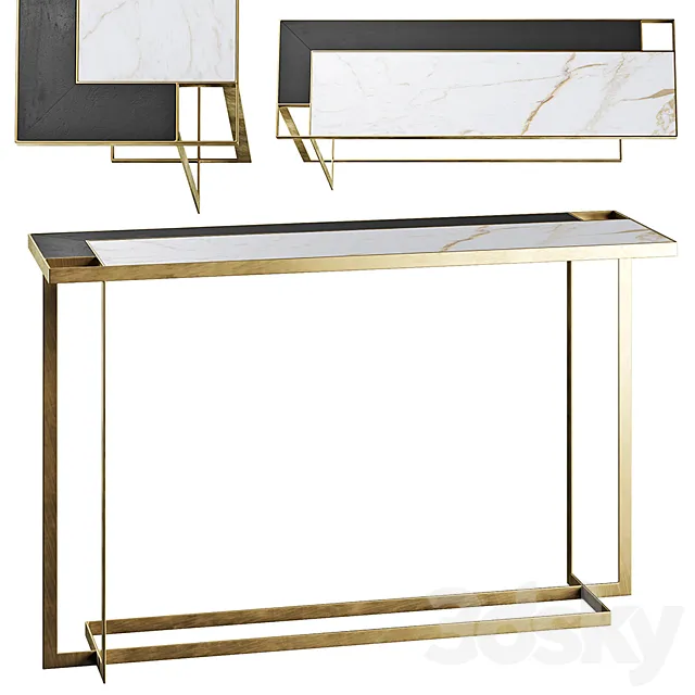 Marioni gary console table 3ds Max