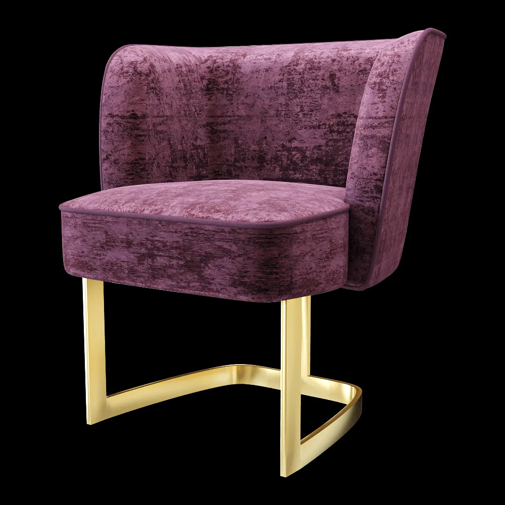 MARIONI – Padded chair Joan 3ds Max