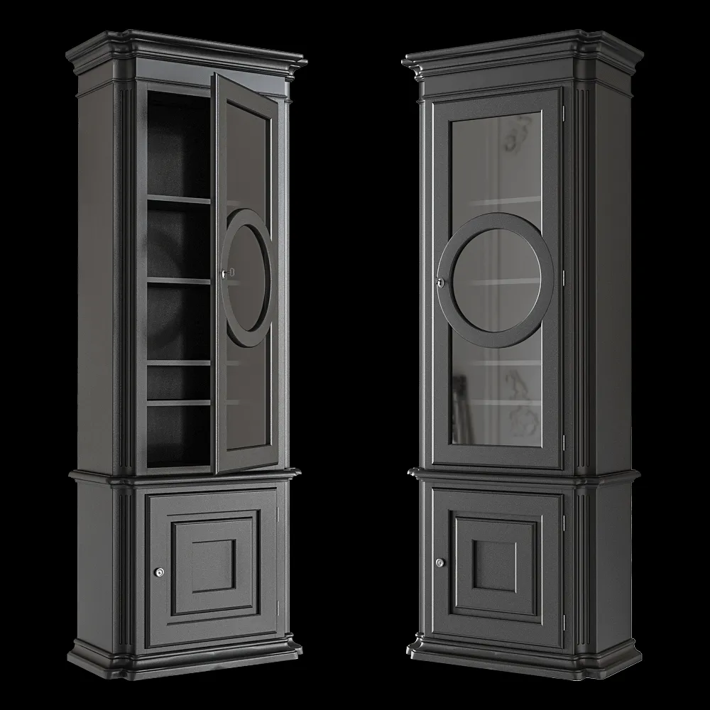 MARIONI – Two doors display cabinet Eye 3ds Max