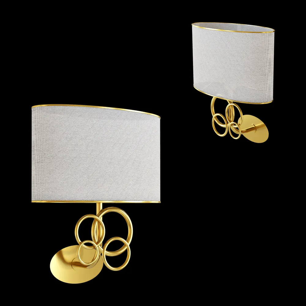 MARIONI – Wall lamp Vendome 3ds Max
