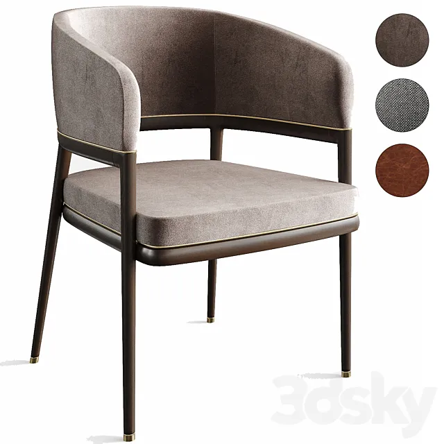 Mark Dining chair Aster 3ds Max