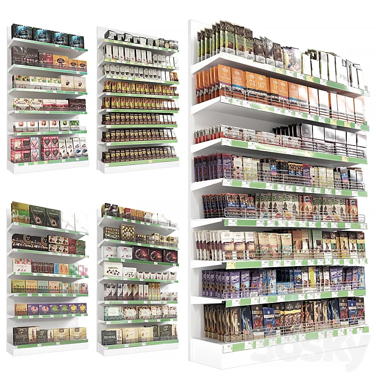 market products 3DS Max Model