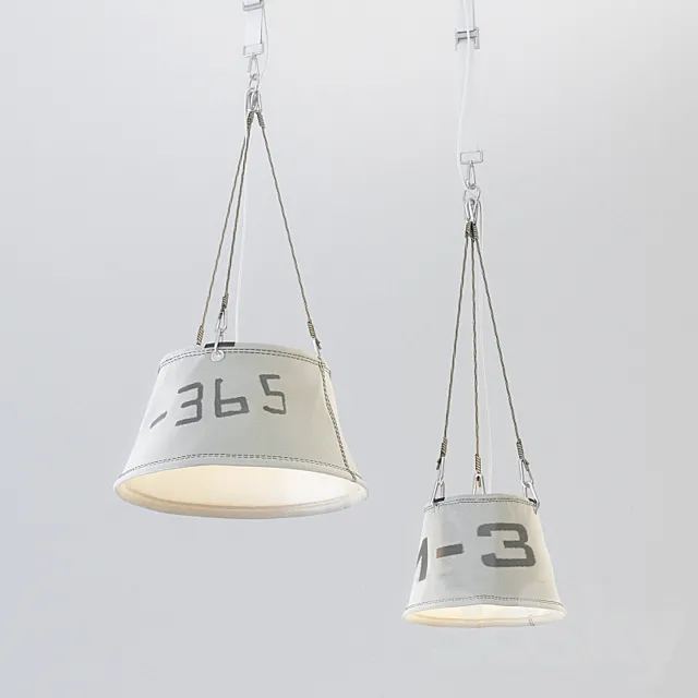 MARKSLOJD Cape Horn a set of two lamps 3ds Max