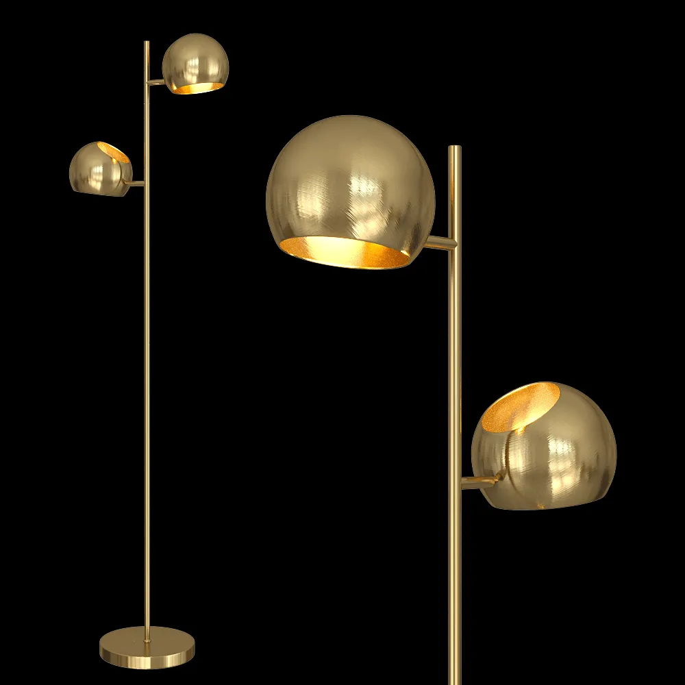 Markslojd – Floor lamp EDGAR 2L 3ds Max