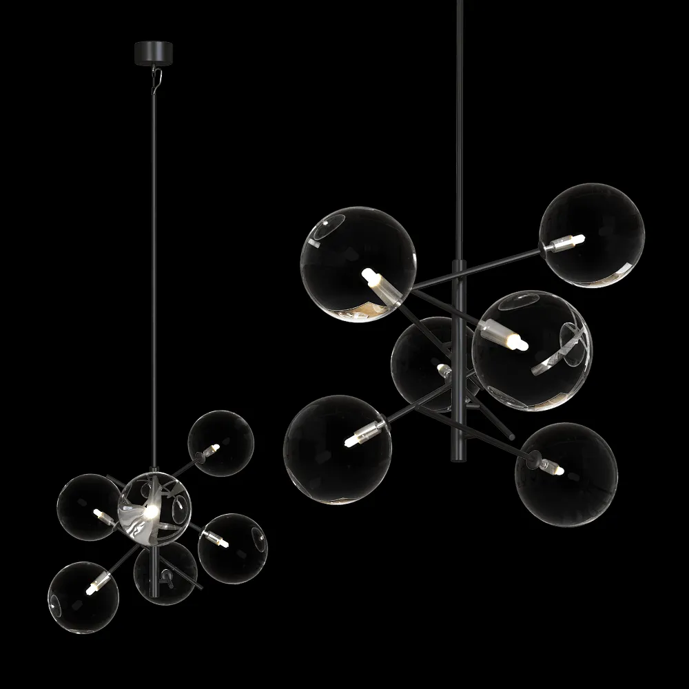Markslojd – Pendant lamp Andrew 6L 3ds Max