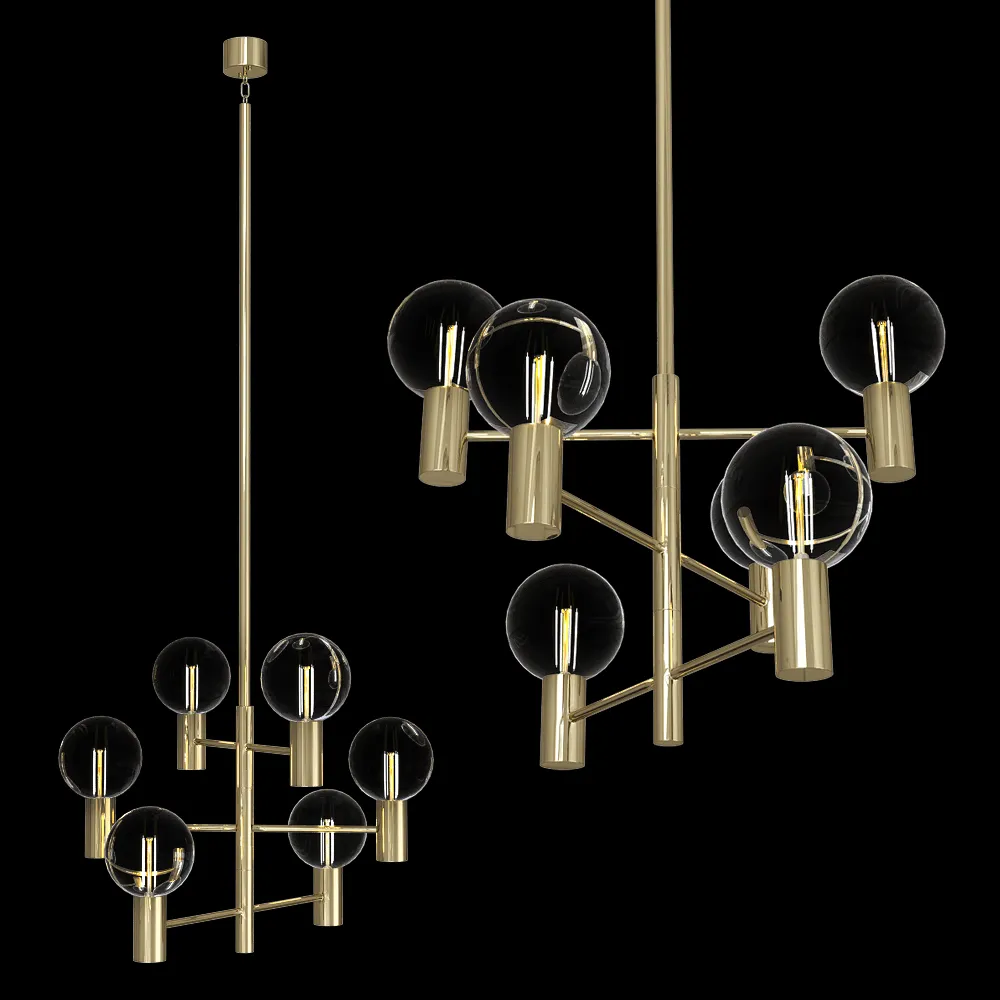 Markslojd – Pendant lamp CAPITAL 6L 3ds Max