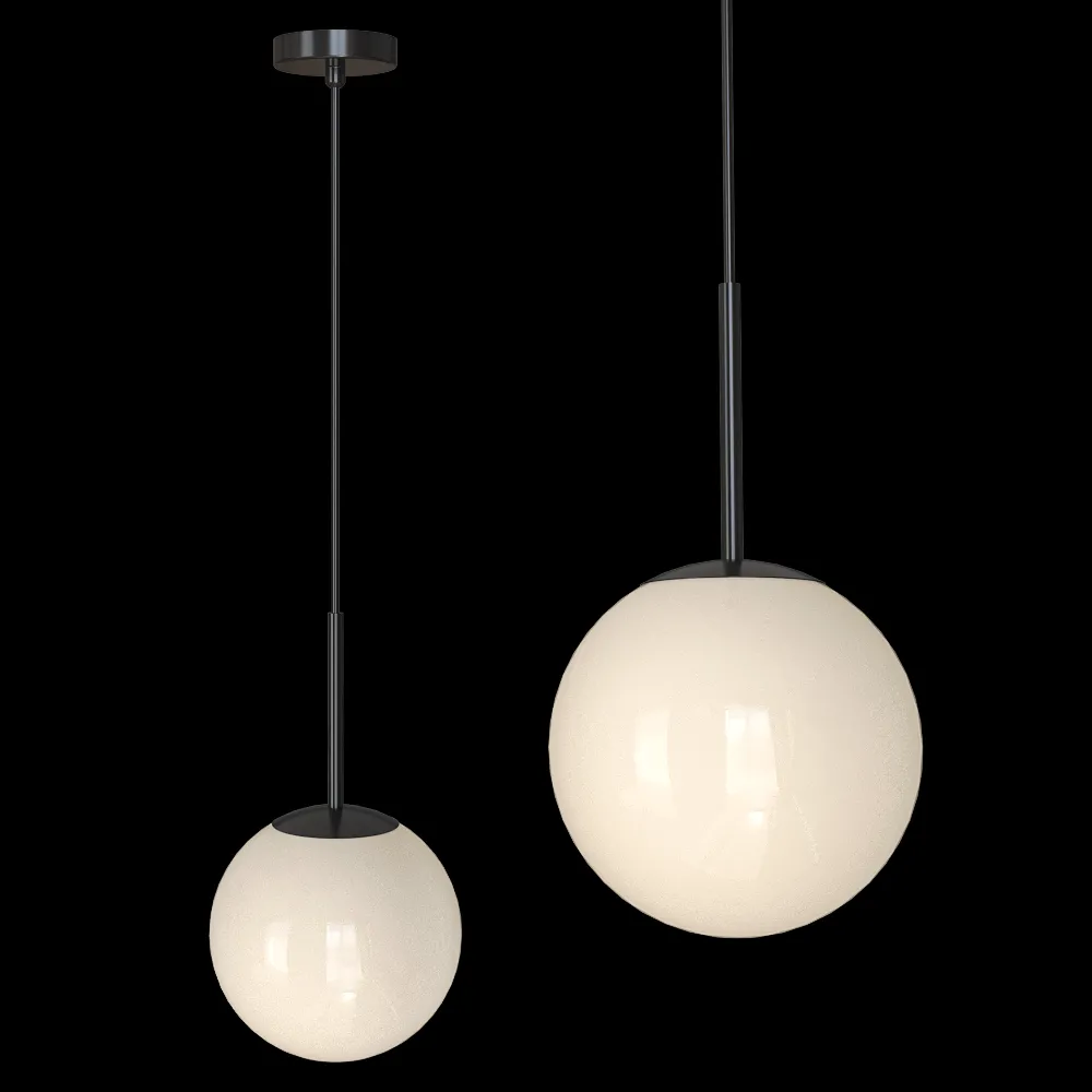 Markslojd – Pendant lamp DIONE Black 1L 3ds Max